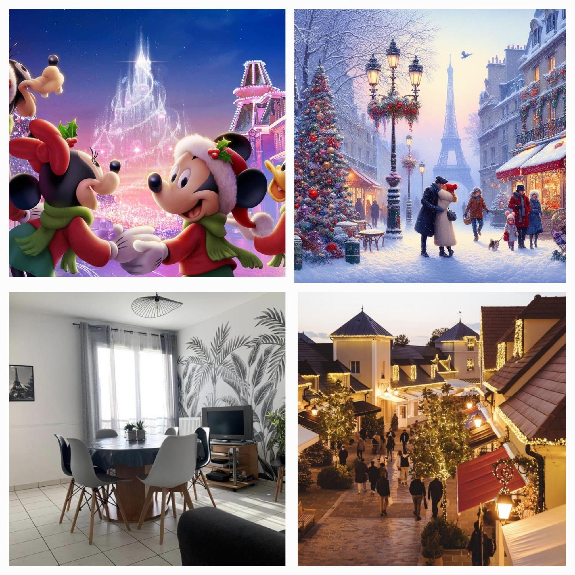 Disney, Sunny Comfortable 2 Bedrooms Family Apartment, 8 Pers, Wifi, Netflix Chessy  Luaran gambar